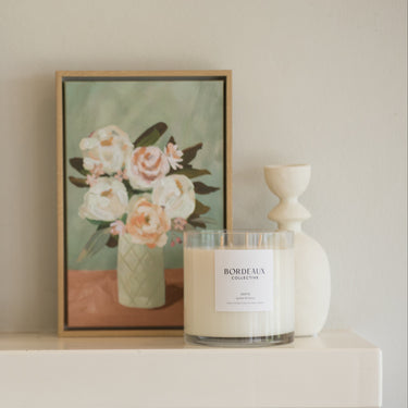 GRACE - Champagne & Strawberries Small Deluxe Candle